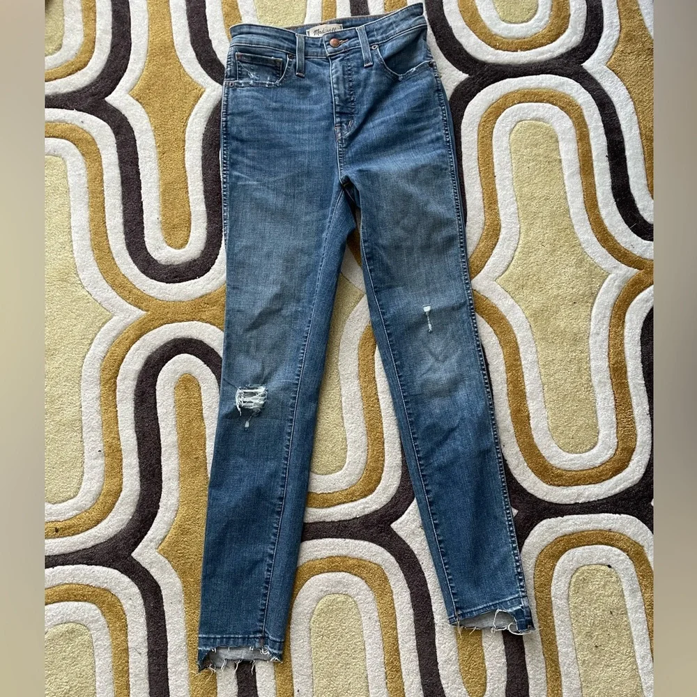 Madewell high rise skinny - Picture 2 of 4